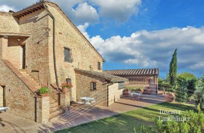 Maison de campagne à vendre Asciano, Toscane, RIF 2992 Rustico mit Terrasse