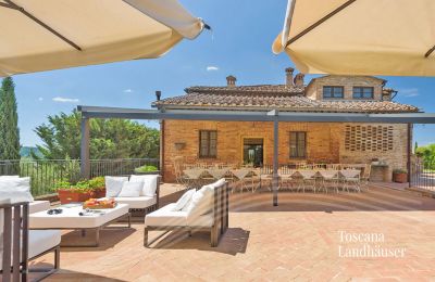 Maison de campagne à vendre Asciano, Toscane, RIF 2992 Haus mit Terrasse