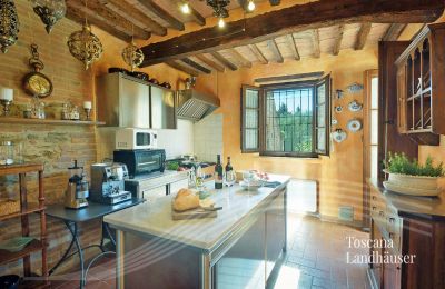 Maison de campagne à vendre Asciano, Toscane, RIF 2992 Küche