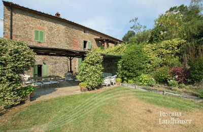 Maison de campagne à vendre Arezzo, Toscane, RIF 2993 Terrasse am Haus 