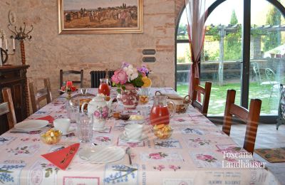 Maison de campagne à vendre Gaiole in Chianti, Toscane, RIF 3003 Essbereich