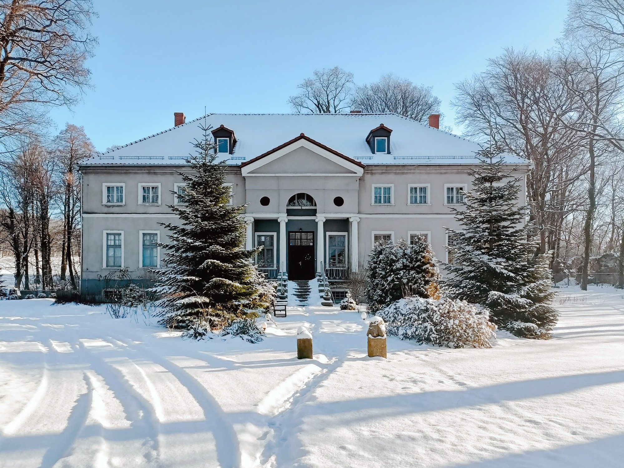 Photos Manoir en Pologne près de Görlitz (Allemagne)