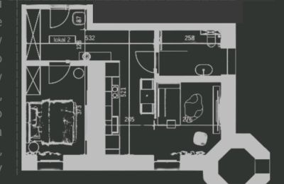 Vastgoed Lubiechowo, Plattegrond 1