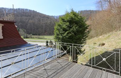 Historische villa te koop 72574 Bad Urach, Baden-Württemberg, Blick vom Balkon