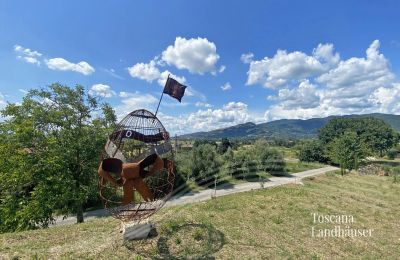 Maison de campagne à vendre Cortona, Toscane, RIF 3085 Blick um Umgebung