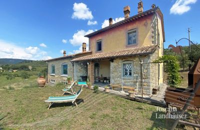 Maison de campagne à vendre Cortona, Toscane, RIF 3085 Garten