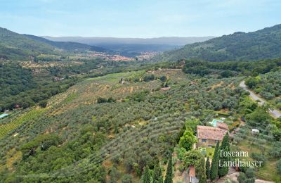 Maison de campagne à vendre Loro Ciuffenna, Toscane, RIF 3098 Panoramablick