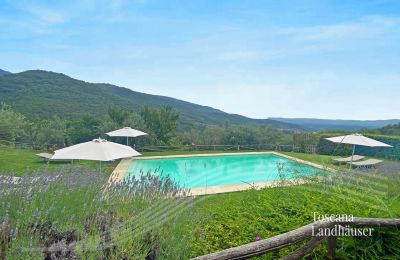 Maison de campagne à vendre Loro Ciuffenna, Toscane, RIF 3098 Pool