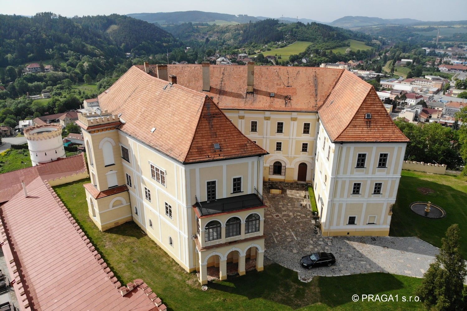 Photos Château rénové en République tchèque sur la montagne