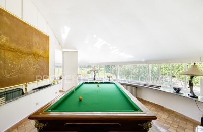 Historische villa te koop Griante, Lombardije, Billiards room