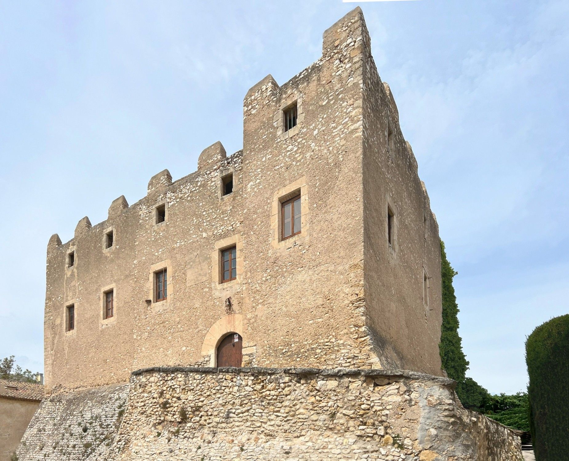 Images Kasteel met uitzicht op zee ten zuiden van Barcelona