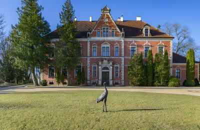 Château à vendre Leźno, Pałac w Leźnie 45, Poméranie, Vue frontale