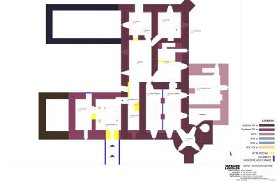 Vastgoed Osetno, Plattegrond 1