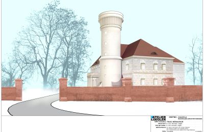 Kasteel te koop Osetno, Pałac w Osetnie, województwo dolnośląskie, Visualisatie