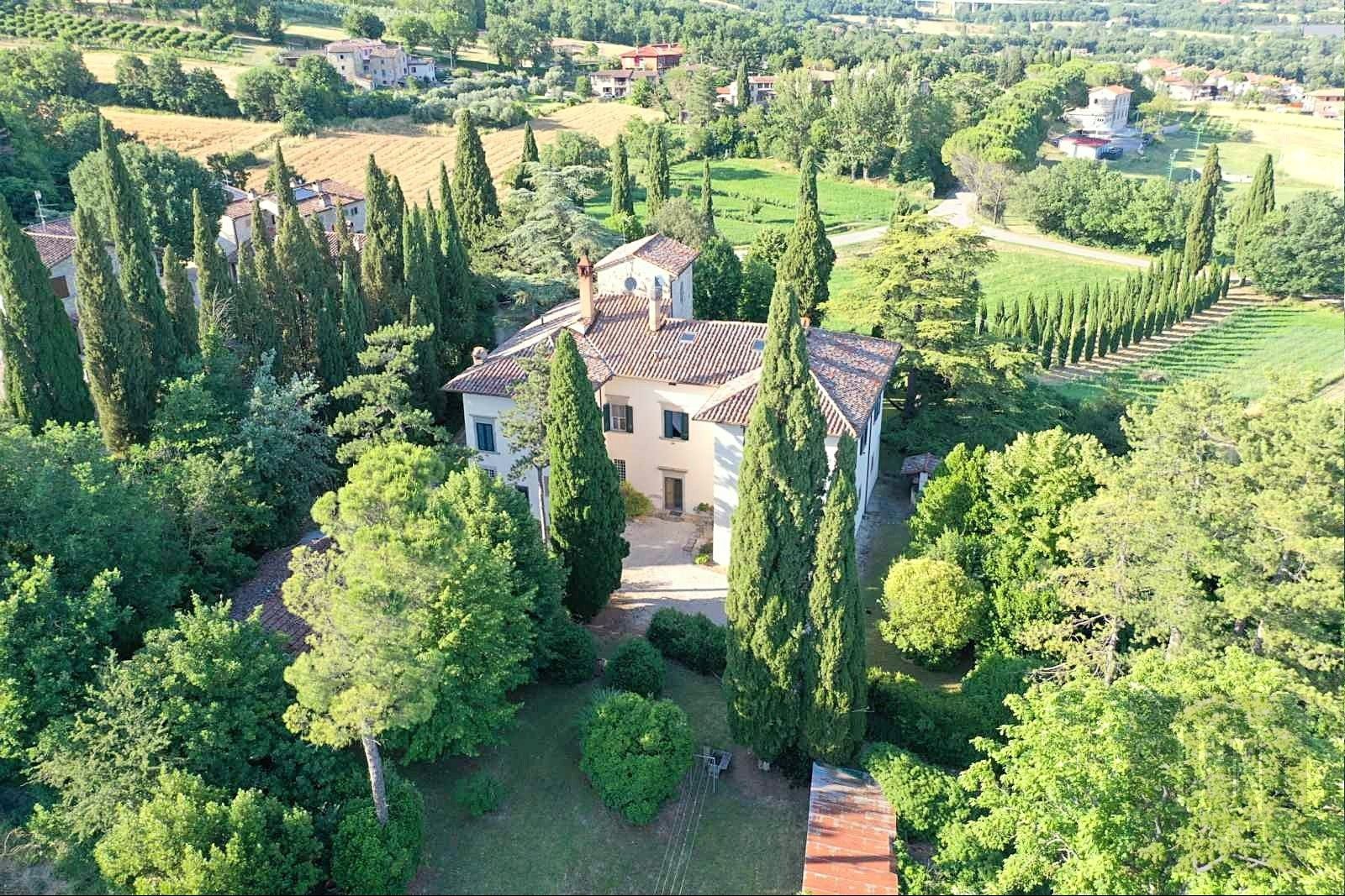 Images Toscaanse villa bij Arezzo, 17e eeuw