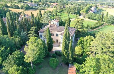 Villa historique à vendre Gragnano, Toscane, Photo Drone