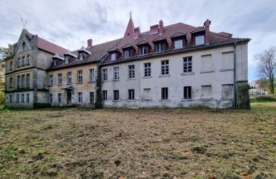 Château à vendre Grabiszyce Średnie, Basse-Silésie, Vue de l'arrière