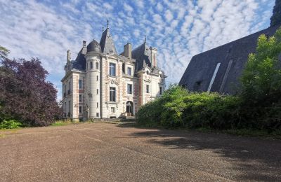 Kasteel te koop Le Mans, Pays de la Loire, Vooraanzicht