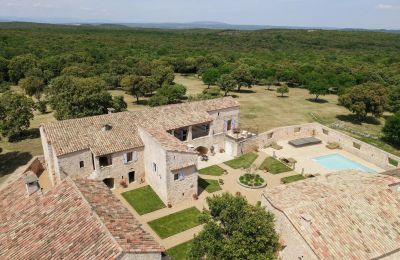 Historisch vastgoed te koop Occitanie, Dronefoto