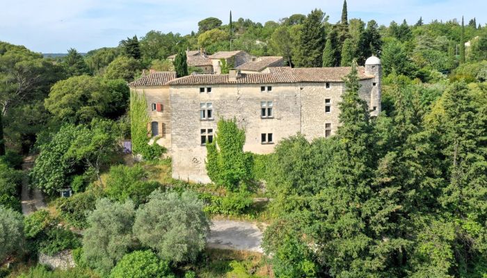 Kasteel te koop Uzès, Occitanie,  Frankrijk