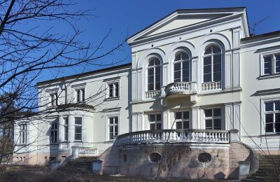 Château à vendre Lubstów, Pałac w Lubstowie, Grande-Pologne, Vue de l'arrière