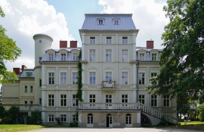 Kasteel te koop Malina, Pałac Malina, województwo łódzkie, Achteraanzicht