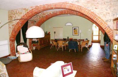 Maison de campagne à vendre Arezzo, Toscane, RIF 2262 Wohn- Essbereich