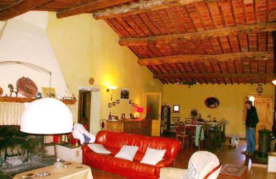 Maison de campagne à vendre Arezzo, Toscane, RIF 2262 Wohn- Essbereich