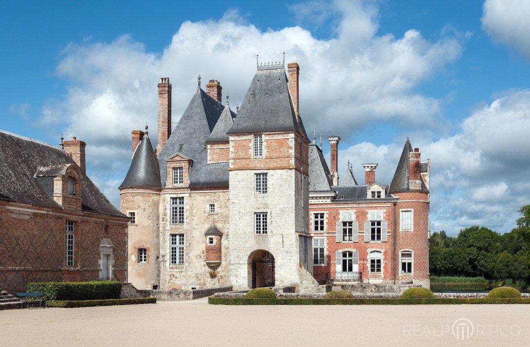 Loire Schlösser: Château de la Bussière, Torturm, La Bussière