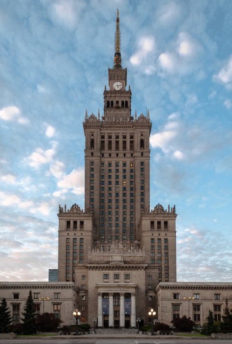 Les plus belles vues de Varsovie : Palais de la culture, Warszawa