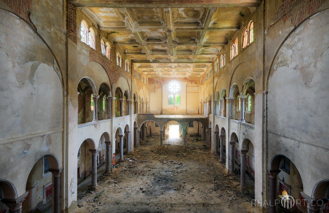 Kloster der Barmherzigen Schwestern vom heiligen Kreuz in Cheb(Eger) - Ruine der Klosterkirche, Cheb