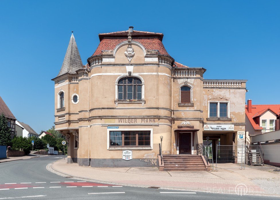 Historische Gasthöfe in Sachsen: "Wilder Mann" in Ostrau, Ostrau