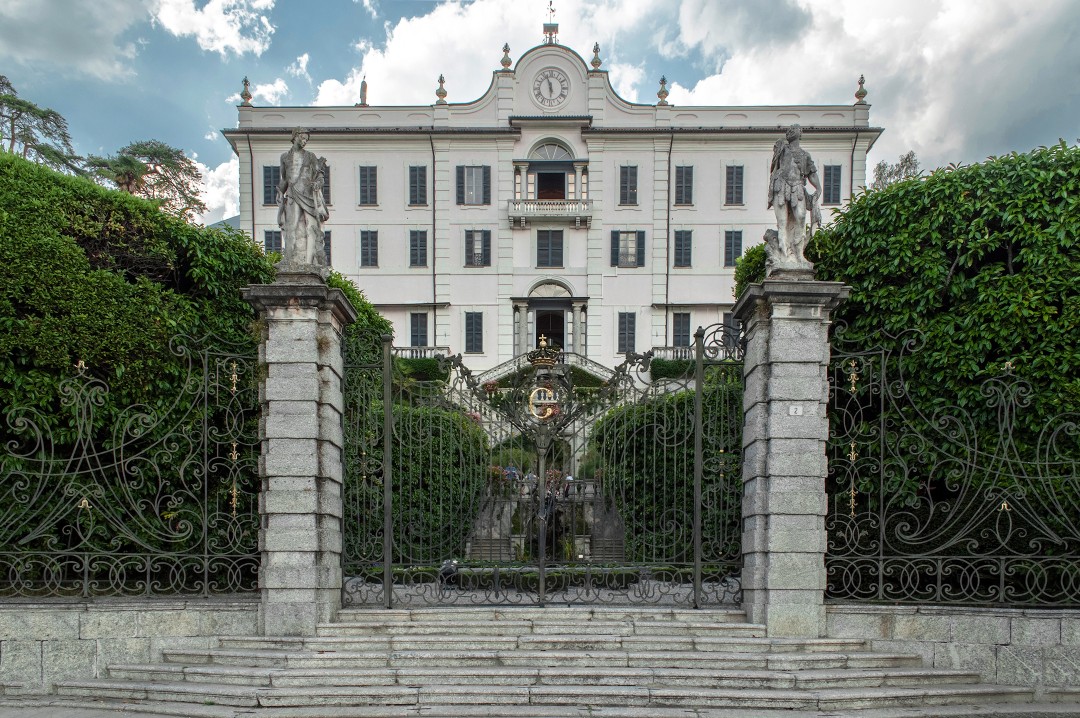 Villa Carlotta, Vue principale